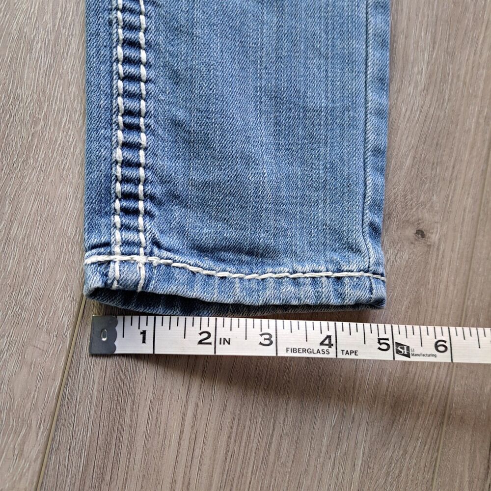 Culture Jeans Light Wash Skinny Jeans Flap Pockets Size 0 - Picture 13 of 13